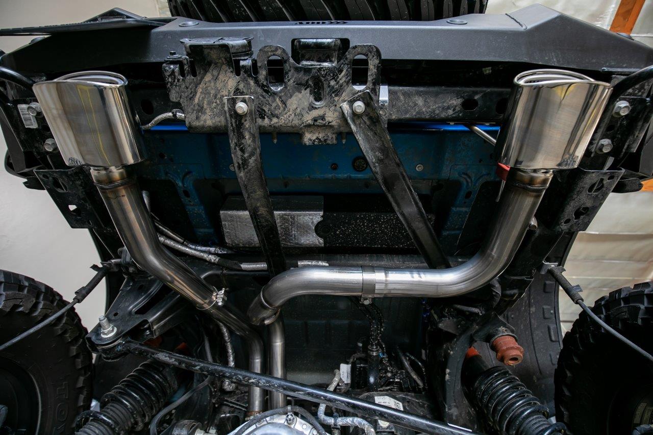 Bronco Raptor Engine Support Ford Bronco Raptor 2022+ V6 3.0L (tt) - Axle-Back Exhaust System – BOLD ...